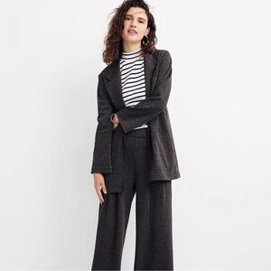 Madewell oversized knit blazer size M